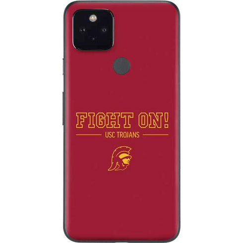 University of Southern California Fight On Google Pixel 5a Skin